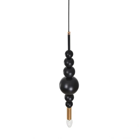 Подвесной светильник Lumion Nana 8106/1 черный/золото, металл E14 40W 220V
