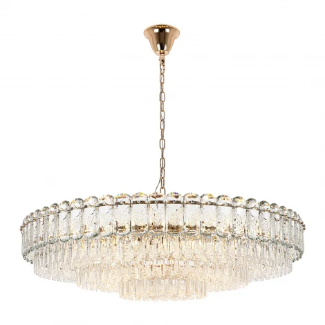 Подвесная люстра хрустальная Modelux ML.7092.1000 GD