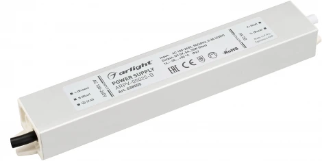 Блок питания ARPV-05025-B (5V, 5.0A, 25W) (Arlight, IP67 Металл, 3 года) 038505