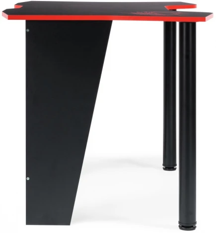 Компьютерный стол Woodville Алид черный / красный 474251