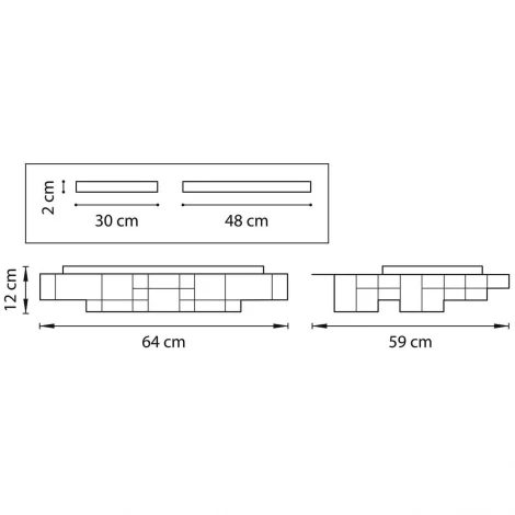 Потолочный светильник Lightstar Favo 750162 (LED, 220V, IP40)