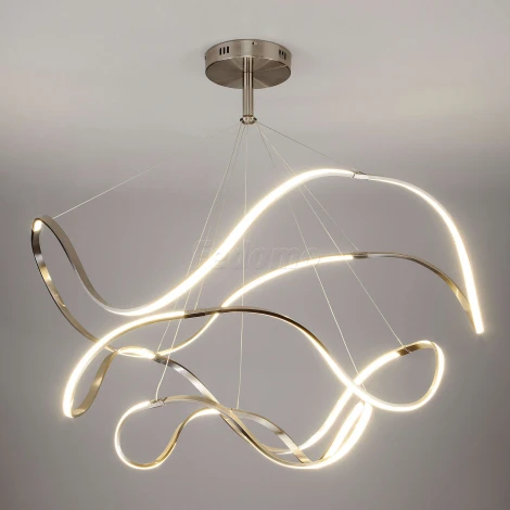 Подвесная люстра Eurosvet Filmy 90109/3 сатин-никель