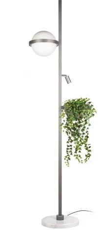 Торшер Loft It Jardin 10121/F Dark grey (LED, 220V, шар)