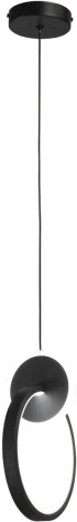 Подвесной светильник светодиодный AM Group AM437 BK (220V, на проводе, кольцо)