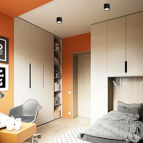 Точечный светильник Reluce 53005-9.5-001LD GX53 BK