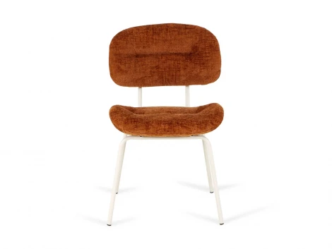 Комплект стульев Gigi 2 шт. ОГОГО Обстановочка! 966447 (Металл,Шенилл/Терракотовый)