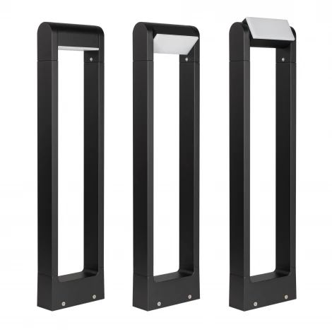 Ландшафтный светильник наземный LGD-PATH-FRAME-ROTARY-H650-6W Warm3000 (BK, 111 deg, 230V) (Arlight, IP65 Металл) 020345(1)