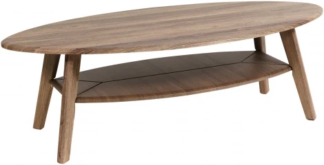 Стол журнальный Калифорния Серфинг грецкий орех/акация от фабрики Калифорния
