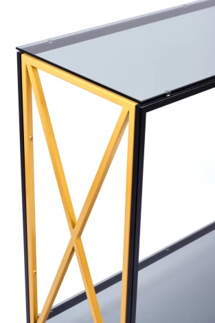 Консольный стол AllConsoles 1031-CB_G grey черный муар, золотой