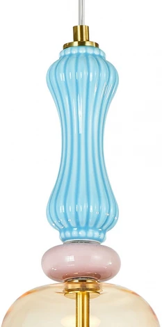 Подвесной светильник Arte Lamp Coral A2405SP-9YL (LED, 220V, на проводе, круглые)