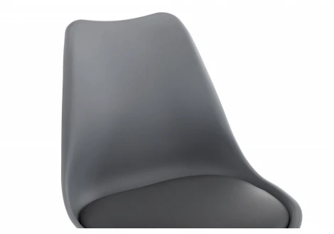 Деревянный стул Woodville Bonuss dark gray / black 11827