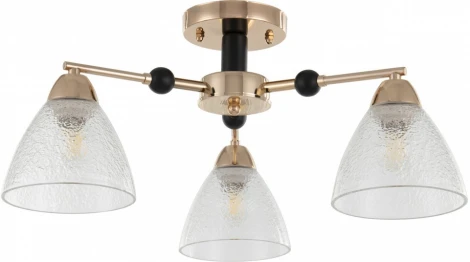 Потолочная люстра на штанге Arte Milano Napoli 324119/3 FG+BK (220V)