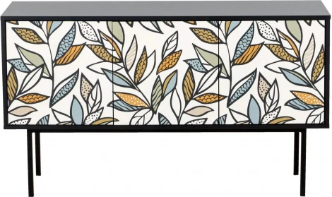 Тумба малая Boho Color ОГОГО (арт.599512), (ЛДСП/Черный)