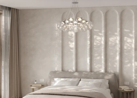 Подвесной светильник светодиодный шарики Freya Verto FR5580PL-L35N