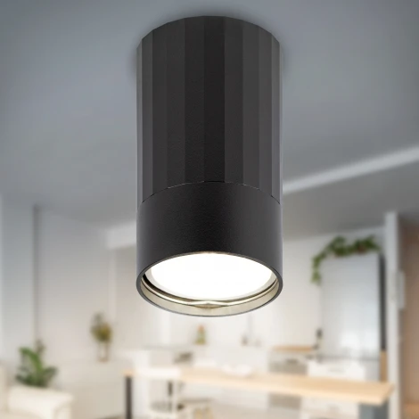 Точечный светильник ЭРА OL32 BK (220V)