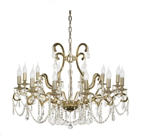 Подвесная люстра Dio D'Arte Isola E 1.1.12.600 G (220V, на цепи, подсвечник, свеча)