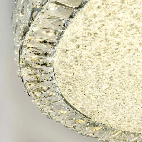 Потолочный светильник светодиодный хрустальный с пультом с регулировкой цветовой температуры LED4U LED4U L1180-700 CR