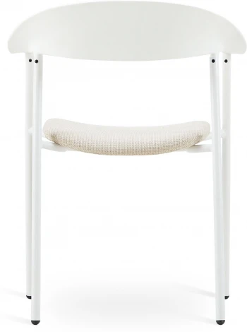 Стул Eila с подушкой пластик белый Stool Group арт.УТ000039779