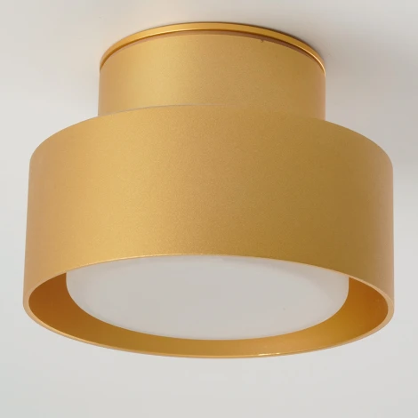 Светильник потолочный Feron HL367 Barrel AURA 48408 12W, GX53, золото IP44 (220V, круглые)