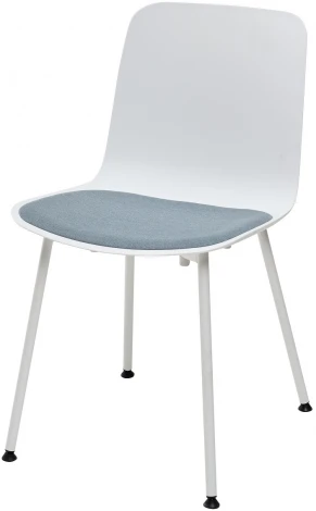 Обеденный стул M-City SLEEK F10FA WHITE - BLUE