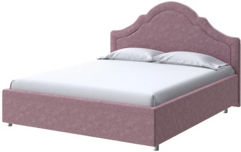 PROxSON Кровать Vintage (Ткань: Велюр Gratta 6 Ягодный мусс) 200x200