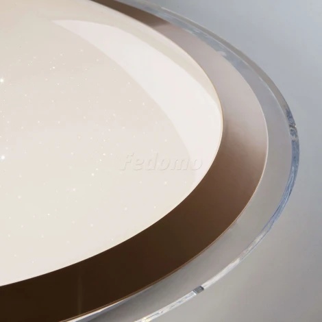 Потолочный светильник Eurosvet Fusion 40004/1 LED матовое золото 54W