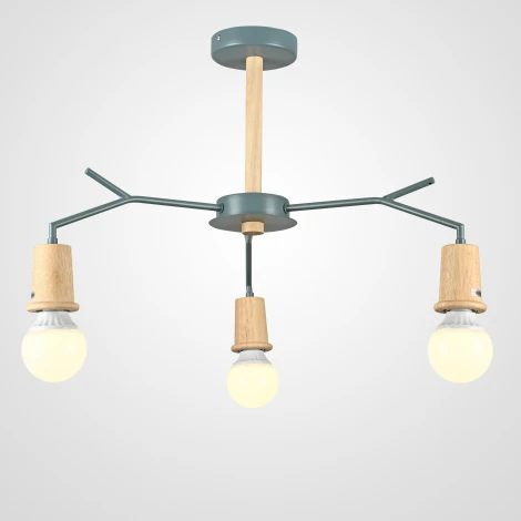 Потолочная люстра на штанге Les Color D72 Grey Imperiumloft ﻿Lesc_01 (220514-23)