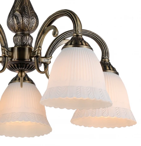 Потолочная люстра на штанге Versailles 1114/5PL E27 60W Bronze (220V)