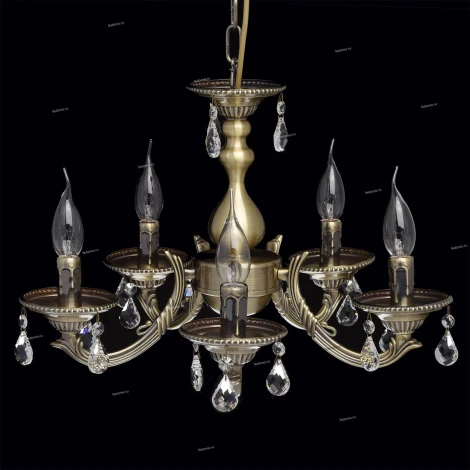 Подвесная люстра MW-Light Аврора 371011605 (220V, на цепи, подсвечник, свеча)