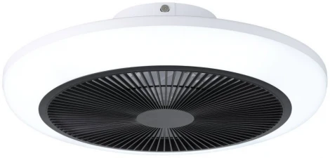Потолочная люстра RGB на штанге с вентилятором Eglo Sayulita 1 35216 (LED, 220V)