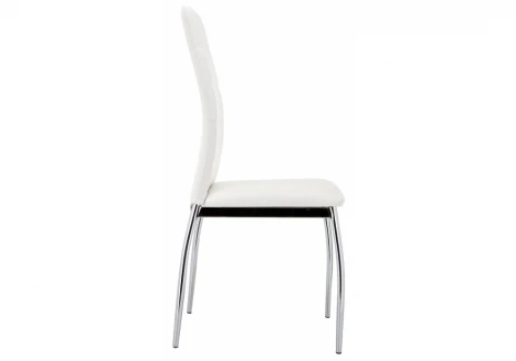 Обеденный стул на металлокаркасе Woodville Okus white 11192