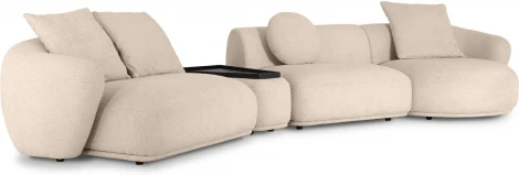 Диван Fabro ОГОГО (арт.853490), (Ткань,Букле/Бежевый)