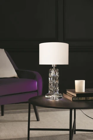 Интерьерная настольная лампа Maytoni Talento DIA008TL-01CH (220V, выключатель)