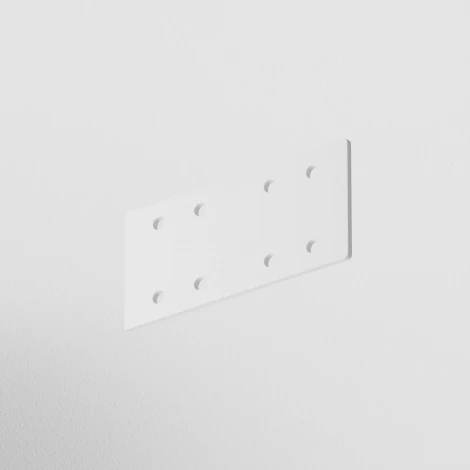 Прямой коннектор 1шт Gravity накладной белый (магнитный) Maytoni Technical TRA004C-21W (48V)