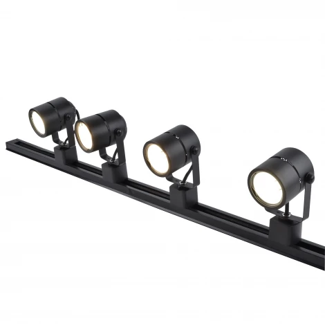 Трековая система в сборе под лампу GU10 Volpe UBL-Q321 UBL-Q321 GU10/K BLACK SET41