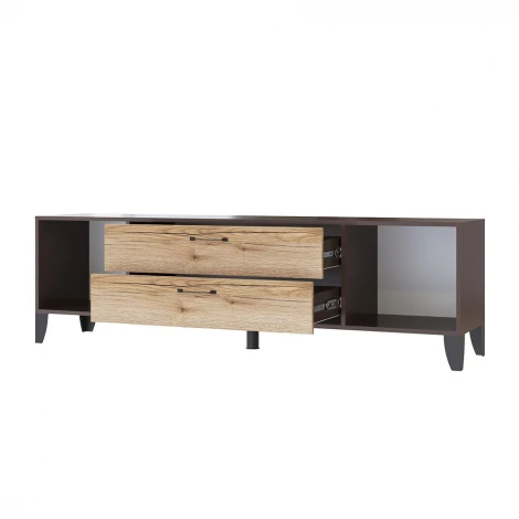 Тумба под телевизор ТЭКС Парус-13, Венге, Дуб делано