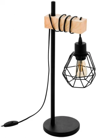 Интерьерная настольная лампа Eglo Townshend 5 43136 (220V, выключатель)