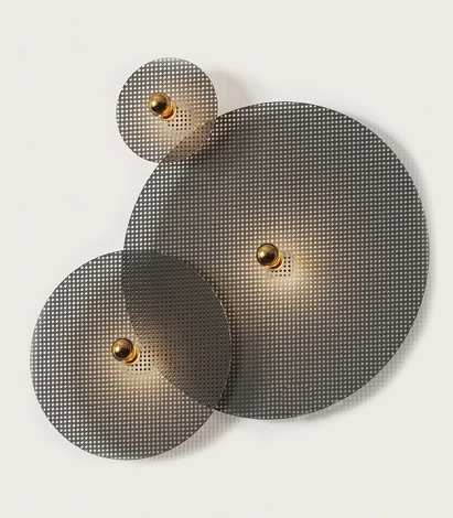 Настенный светильник Aromas del Campo Tan Tan A1053/5/ORO + 1125/90 Black