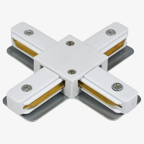 Коннектор X-образный для накладного однофазного шинопровода Hesby Lighting Skylite HSBL_0032 (220V)