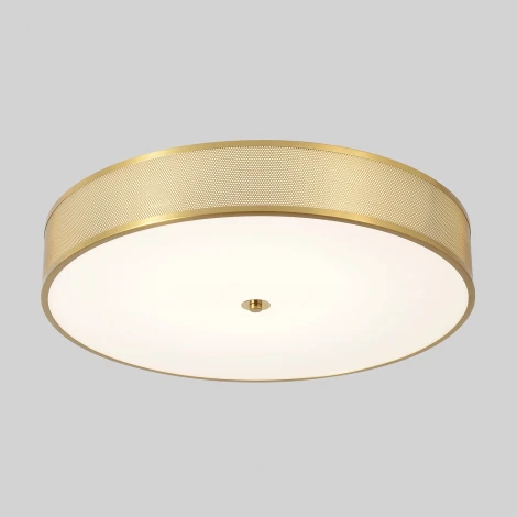 Потолочный светильник круглый с пультом Crystal Lux BUTTON PL40W LED