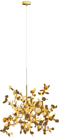 Подвесная люстра Loft It Spark 10101 Gold (220V, на проводе, лепестки)