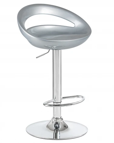 Набор 2 шт стул барный DOBRIN DISCO (серебряный)