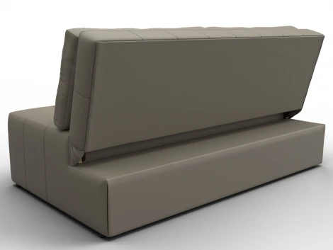 Диван прямой Лига-107 (160) (ЛДСП,Брус,Фанера,Экокожа/Бежевый) Лига Диванов 134932