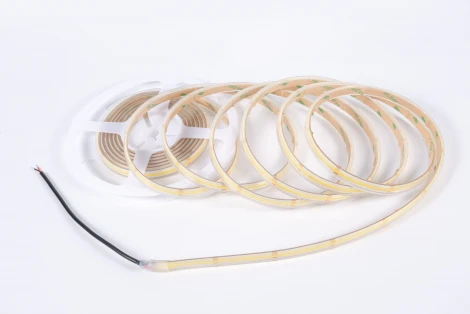 Светодиодная лента 480S-50-67, 9,6Вт/м, 950Лм/м, 5000К, 24V DC, IP67, 5м Fiberli 480S 12840101