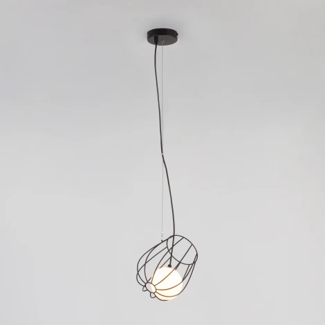 Подвесной светильник Eurosvet Basket 50138/1 черный