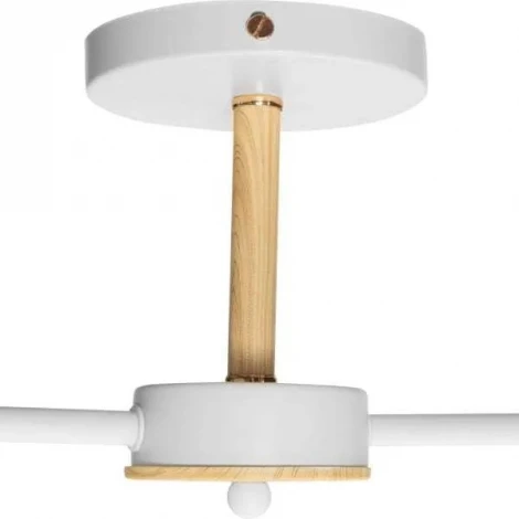 Потолочная люстра на штанге Avignon 1130/4PL E27 60W White/Gold