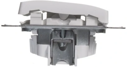 Выключатель встраиваемый одноклавишный (белый) Systeme Electric GSL000161