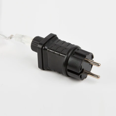 Бахрома светодиодная с эффектом мерцания, 12м. соединяемая, 195 светодиодов, янтарный свет Uniel ULD-B12006-195/TTK AMBER IP44