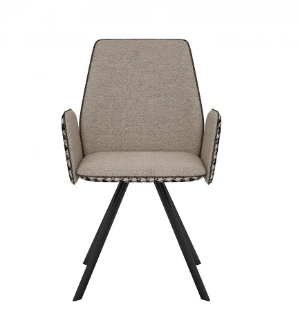 Стул DikLine 293 поворотный SB4/A2 бежевый, ножки черные арт.00-00075741