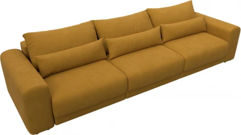 Диван прямой Лига-056 НПБ Лонг Лига Диванов (Велюр) арт.129144